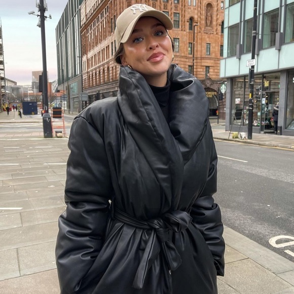 Leather Puffer Jackets